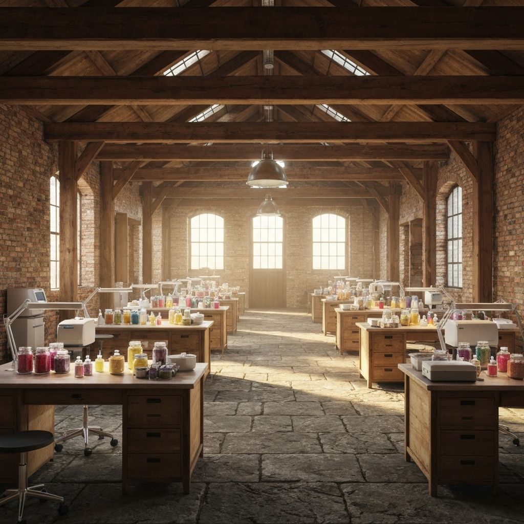 Mill interior workshop space