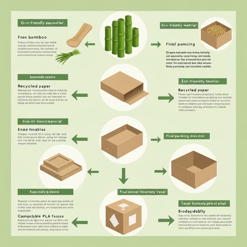 Sustainable packaging process